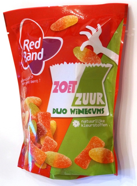Red Band Duo Winegums Zoet Zuur