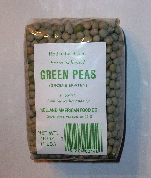 Dutch Dried Green Peas