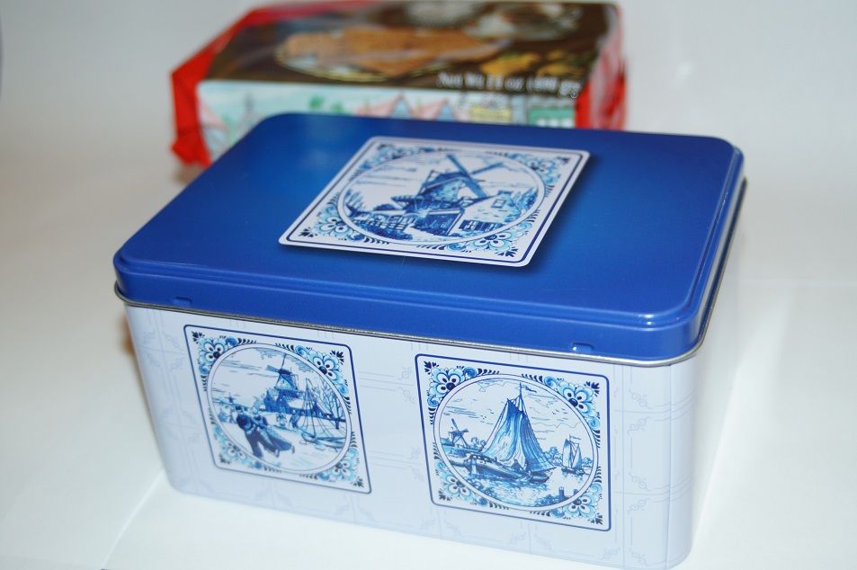 Delft Style Tin - Speculaas
