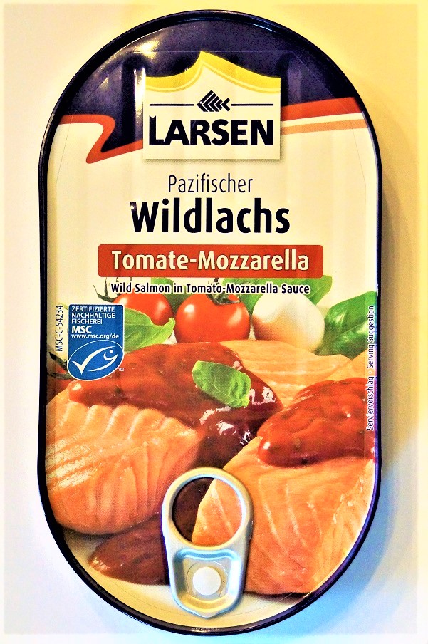 Salmon Fillet in Tomato Mozzarella Sauce - Larsen