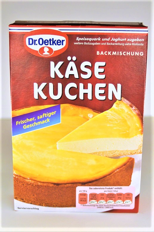 Dr. Oetker Kase Kuchen (Cheesecake Mix)