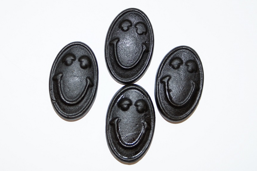 Licorice Smiley Faces - Soft and Sweet