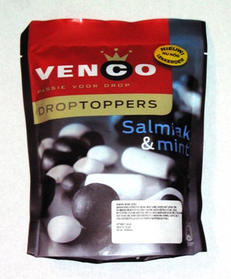 Droptoppers by Venco- Salmiak and Mint